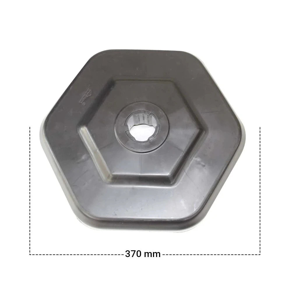 Reflective Channelizer Post Yellow