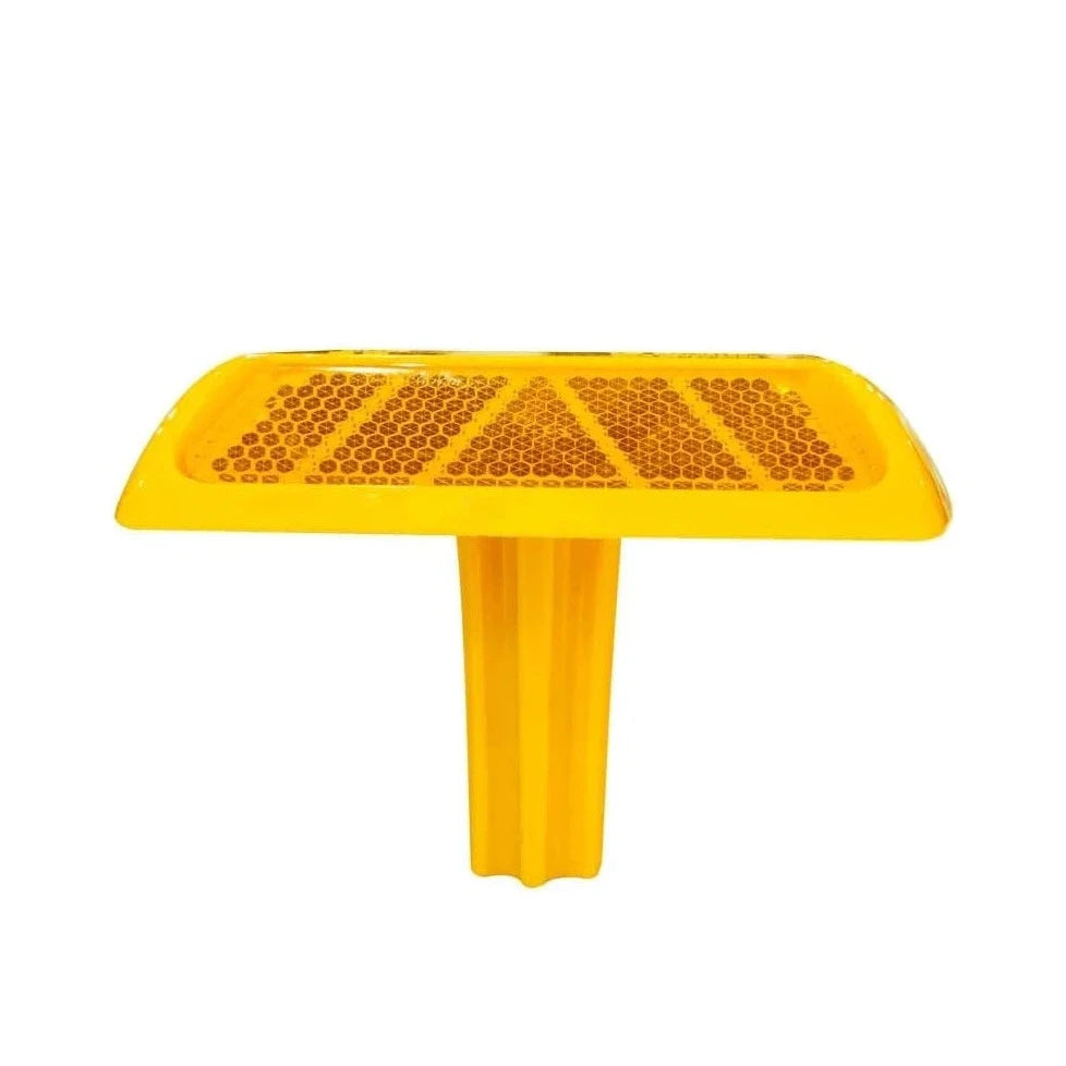 Reflective Road Stud Yellow Plastic
