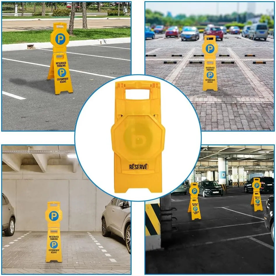 Reserved Parking Sign Plastic
