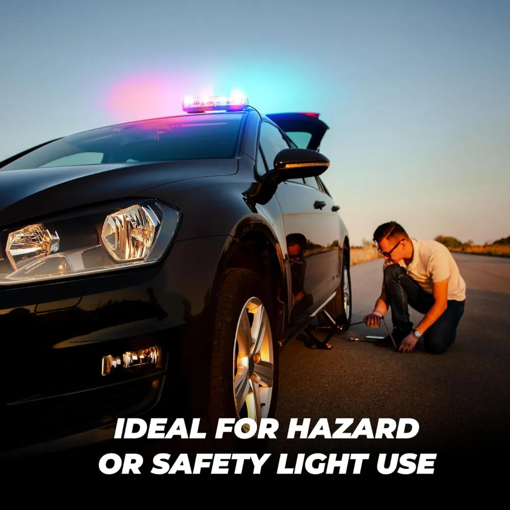 Ideal for hazard or safety light use