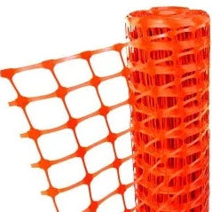 Analyzing image  Safety Mesh Barrier Meshv Orange