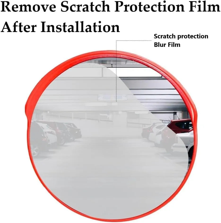 Convex mirror for parking