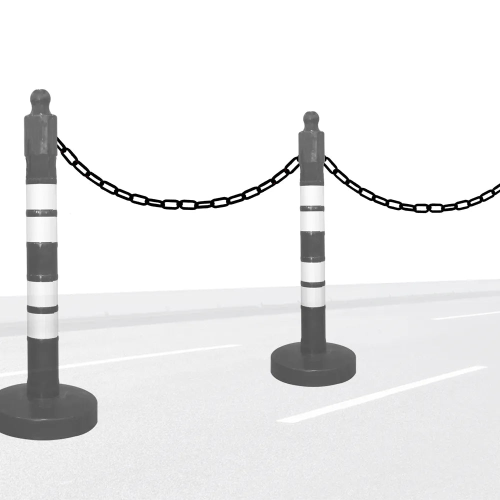 Road maintenance plastic chain