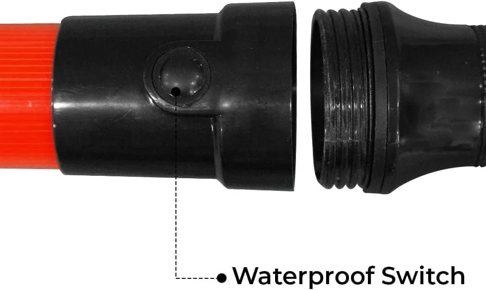 Waterproof baton red