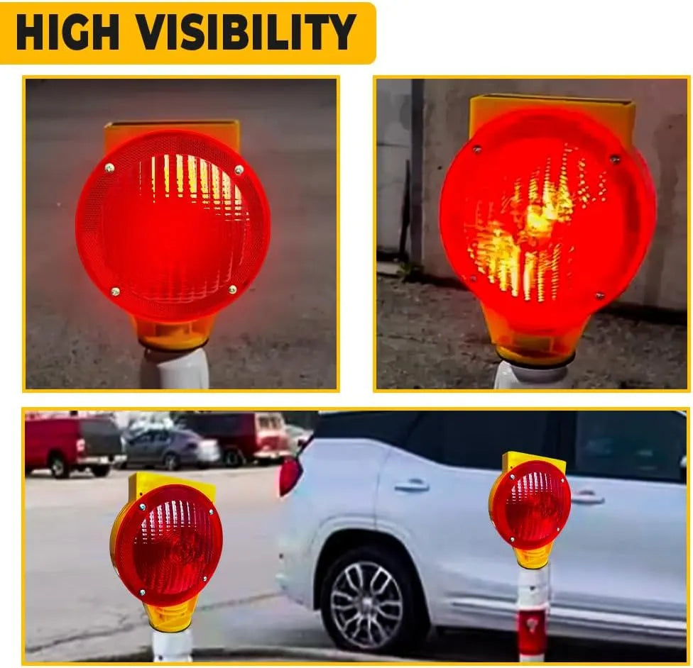 High visibility warning light