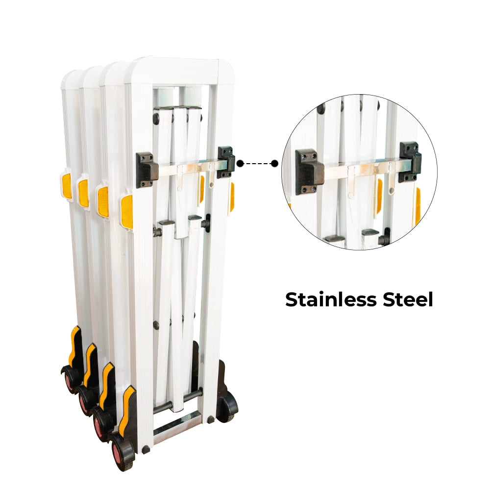 Stainless steel barrier