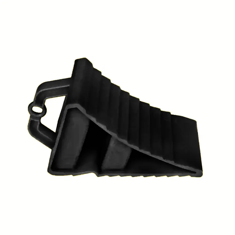 Plastic wheel stopper