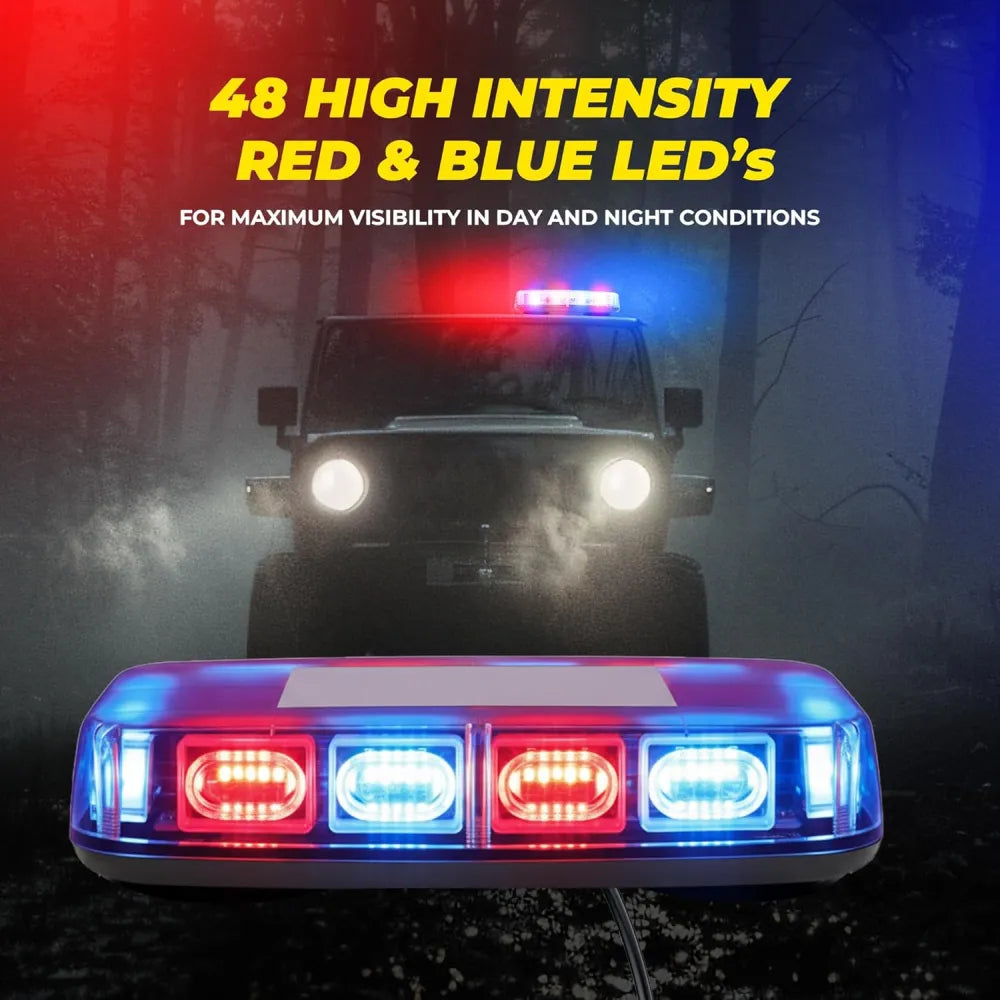 Red and Blue LED lights