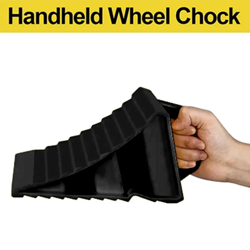 black wheel chock