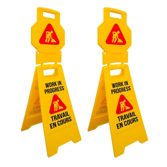 Work in Progress Sign