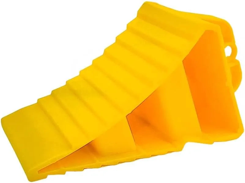 Plastic wheel stopper