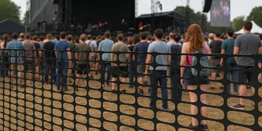 The Role of Black Safety Mesh in Public Event Safety Planning