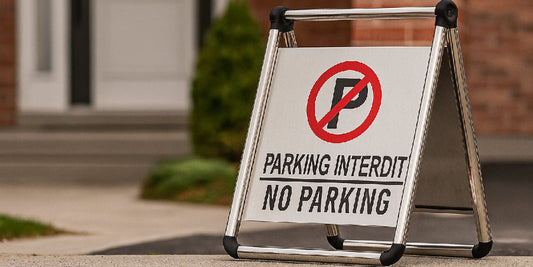 Top Reasons to Invest in a Stainless Steel No Parking Sign for Your Property