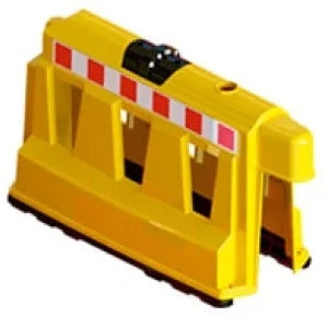 Safety Road Barrier | Yellow Color PPC & PVC Road Safety Barrier