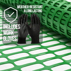 Hazard barrier mesh