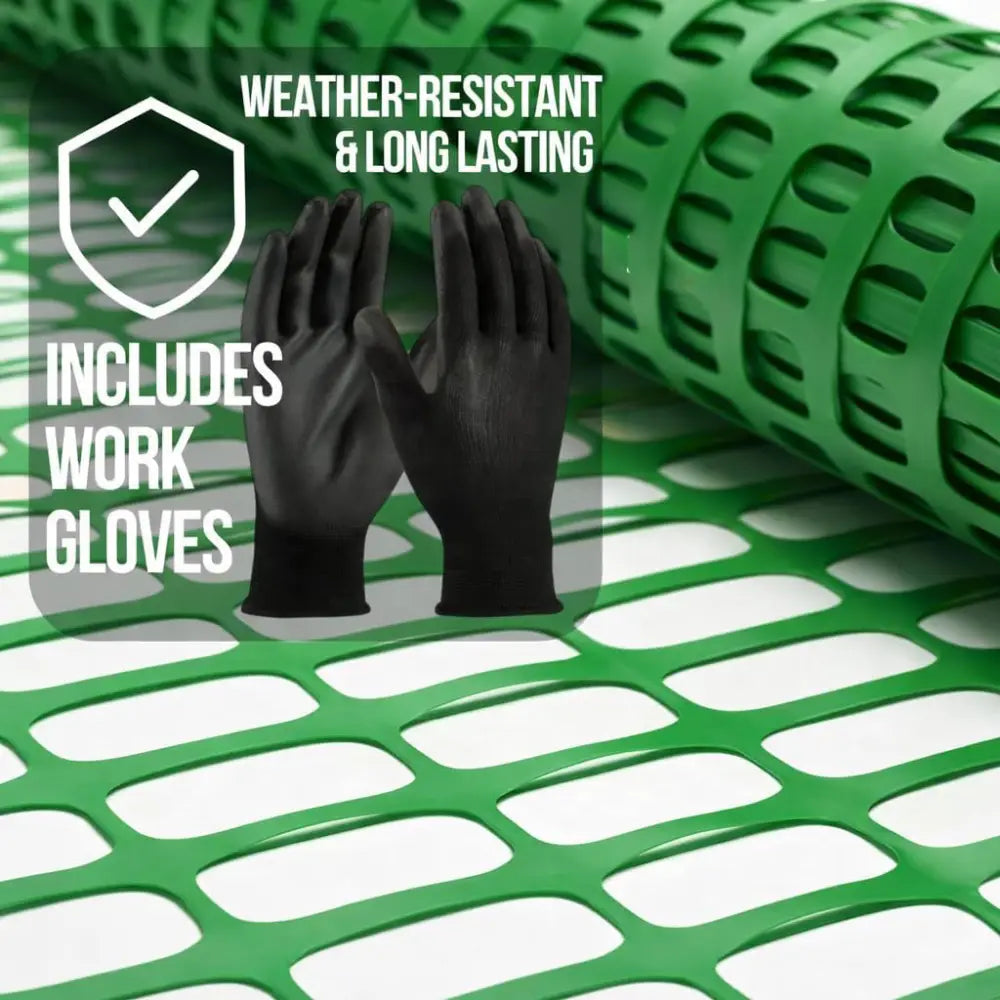 Hazard barrier mesh