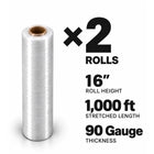 Pallet Wrap 16" Stretch Film 1000ft (90 Gauge) – Made in UAE