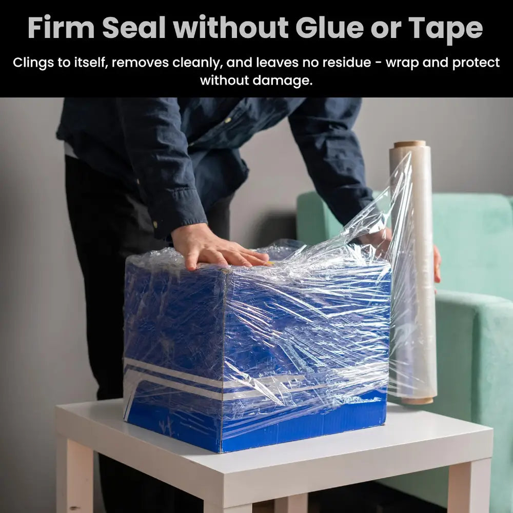 Stretch Film Wrap 18" x 1500 ft 70 Gauge