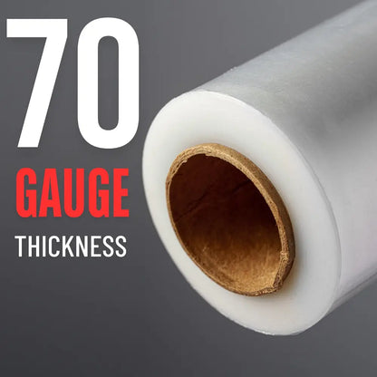 Stretch Film Wrap 18" x 1500 ft 70 Gauge
