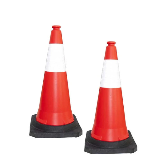 29.5-Inch-Traffic-Cone Reflective Road Safety Cone Red
