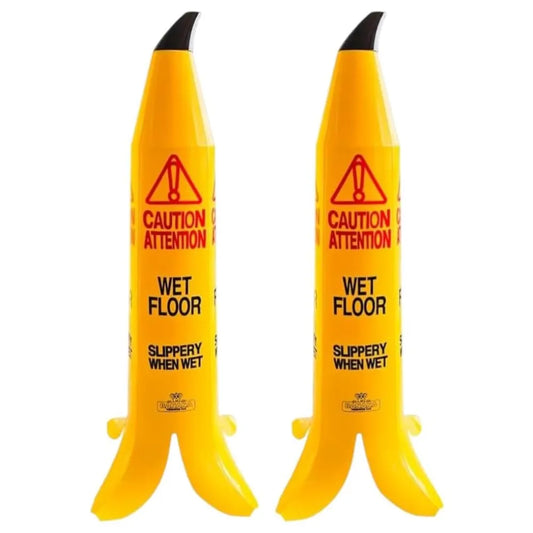 2pcs Banana Wet Floor Sign