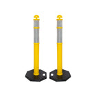 2pcs Yellow Parking Delineators