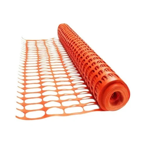 20-Meter Heavy Duty Fencing Barrier Mesh Orange