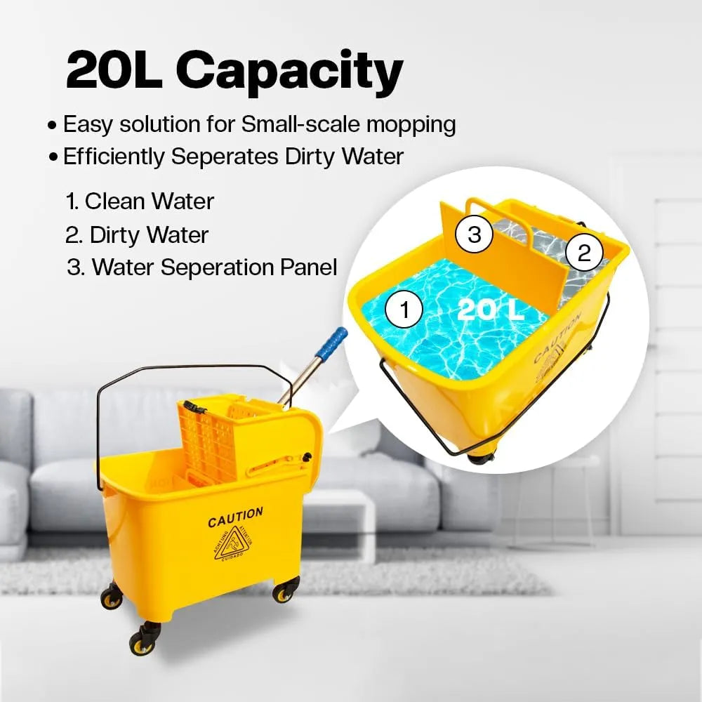 High Capacity Janitor Trolley