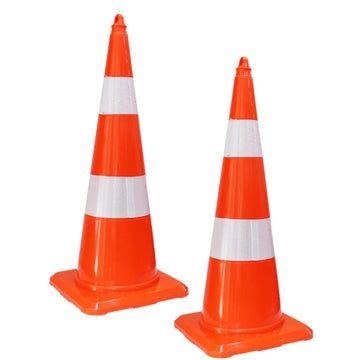 Premium Traffic Cone – Orange – Set of 2 – 36″