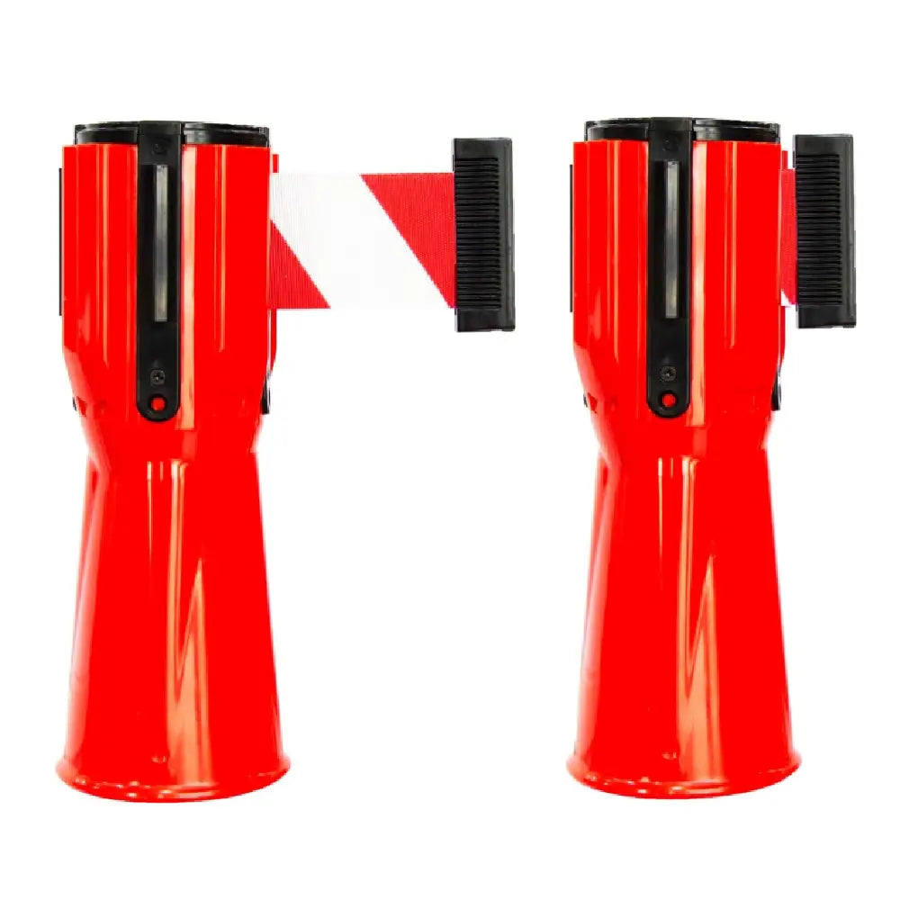 3 Meter Retractable Traffic Cone Caution - Red