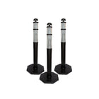 3pcs Black Traffic Delineator