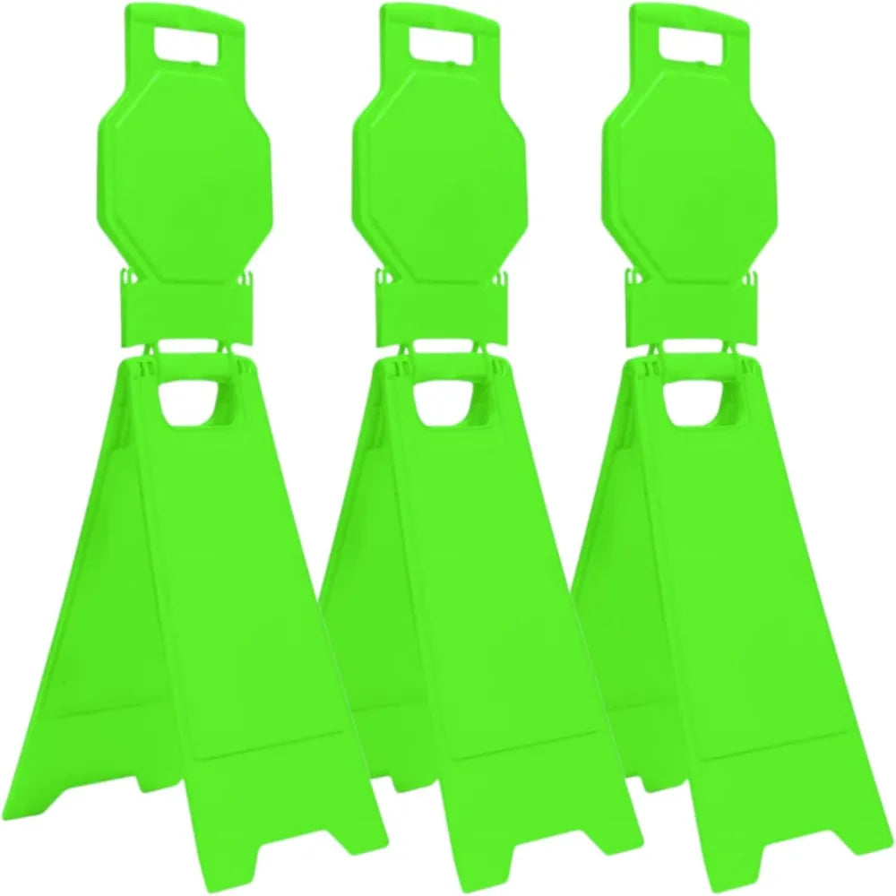 3pcs Freestanding Floor Warning  Sign