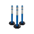 3pcs Road Safety Delineator Blue