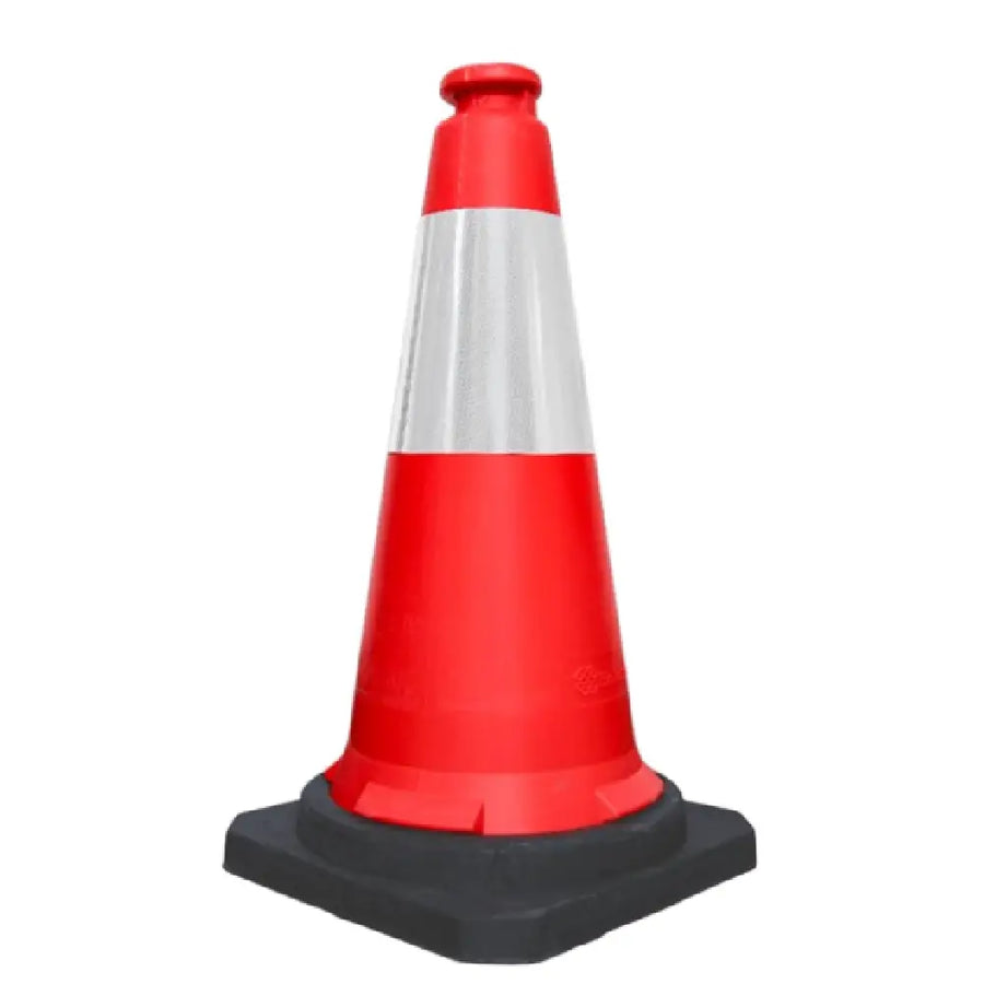 Reflective Traffic Cone | 30 Inch Road Safety Cone -Red