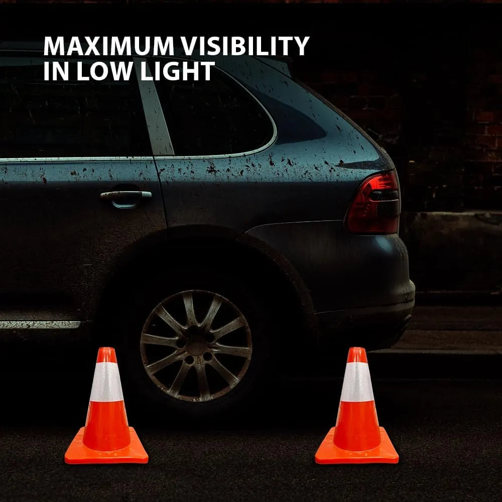 Reflective Traffic Pylon Orange Cone