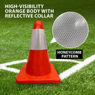 Honeycomb Pattern Reflective Cones