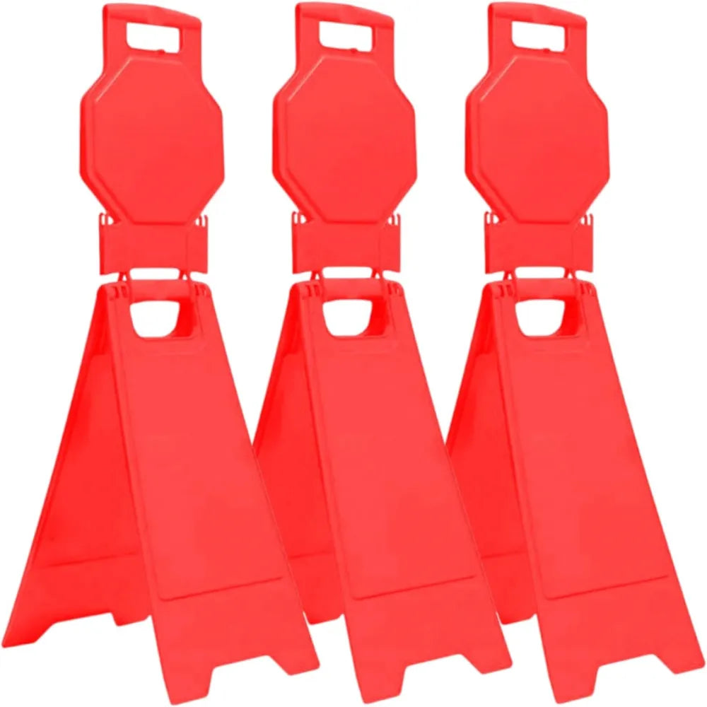3pcs Freestanding Custom Floor Sign