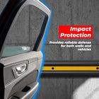 Car door with impact wall protector