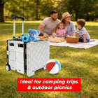 Camping utility trolley