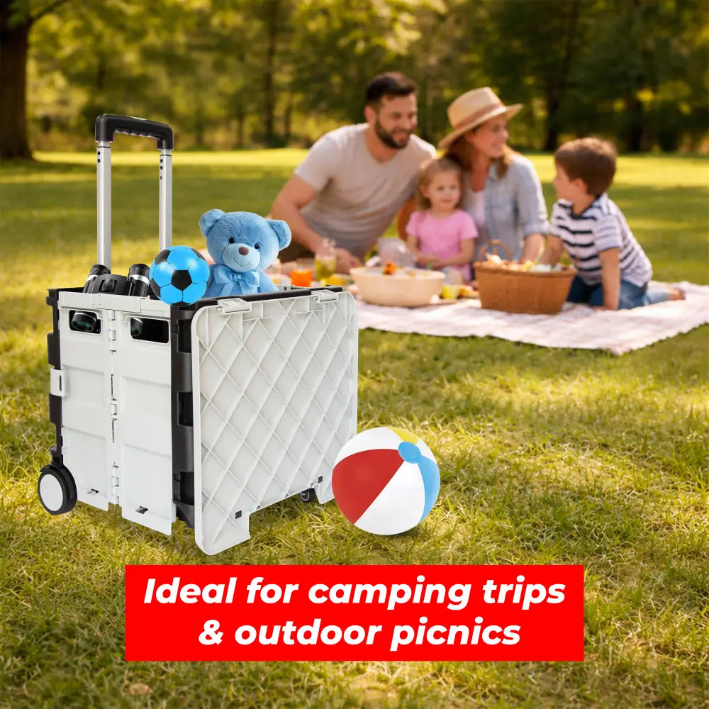 Camping utility trolley