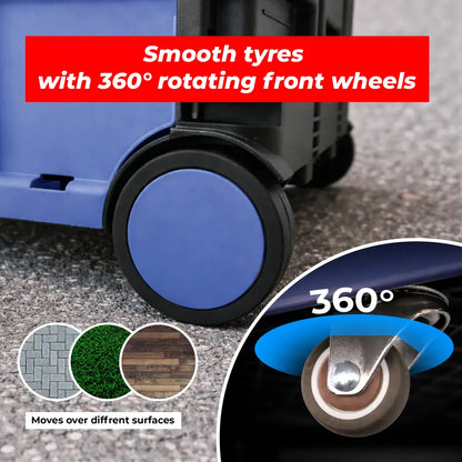 40KG rolling crate with wheels