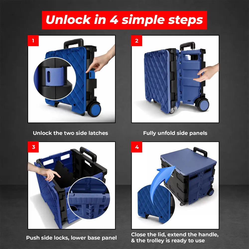 40KG camping utility cart