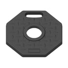 Delineator post weighted base