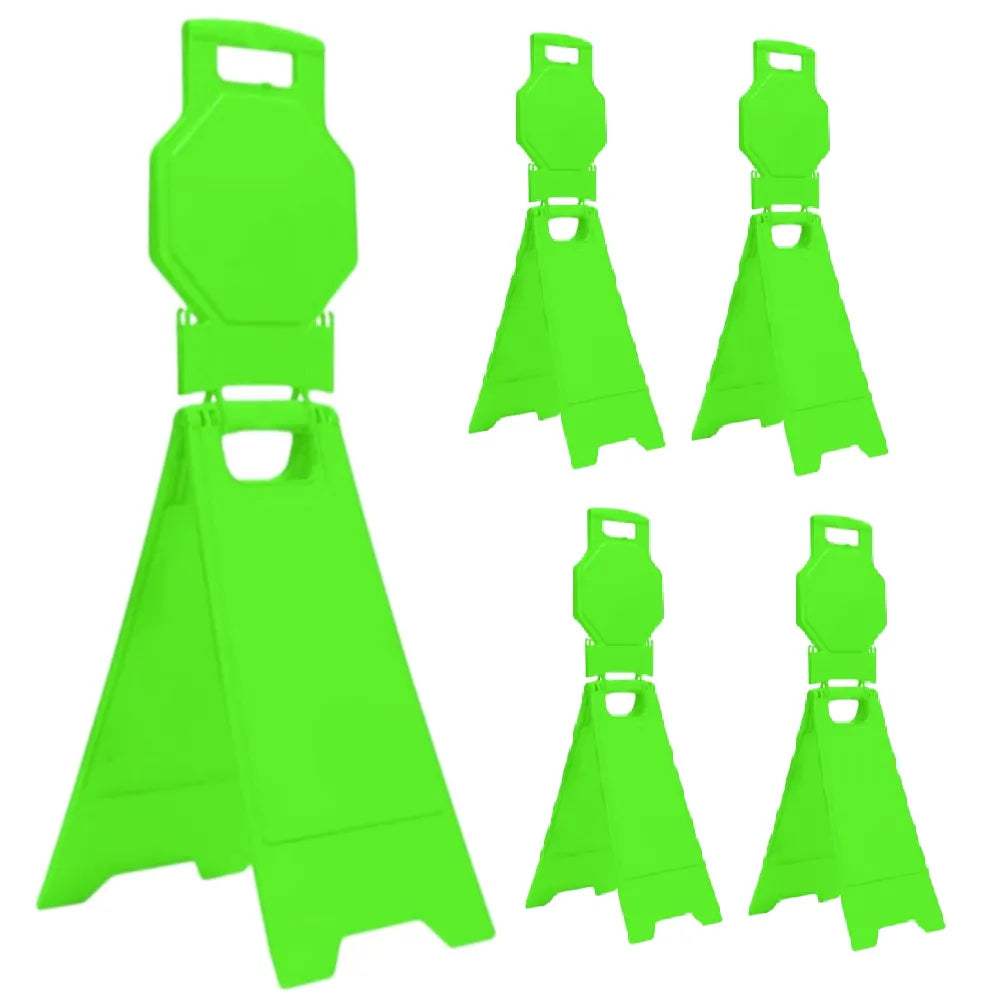5pcs Freestanding Floor Warning Sign