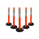 5pcs Road Delineator Safety Post