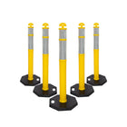 5pcs Yellow Delineators For Sale