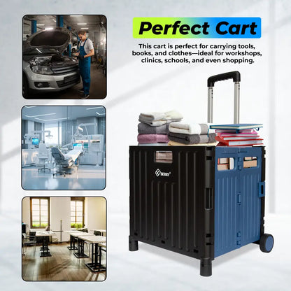 Portable trolley cart