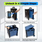 Camping utility cart
