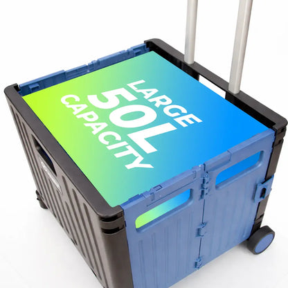 Foldable storage cart