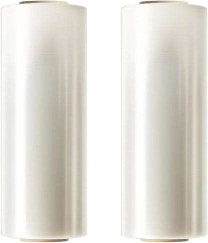 Stretch Wrap 12" x 1500ft Clear Stretch Film Roll 2 Rolls
